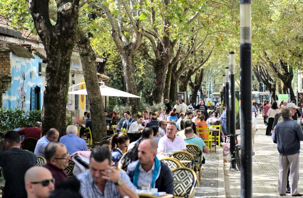 Sights Tirana Cafes